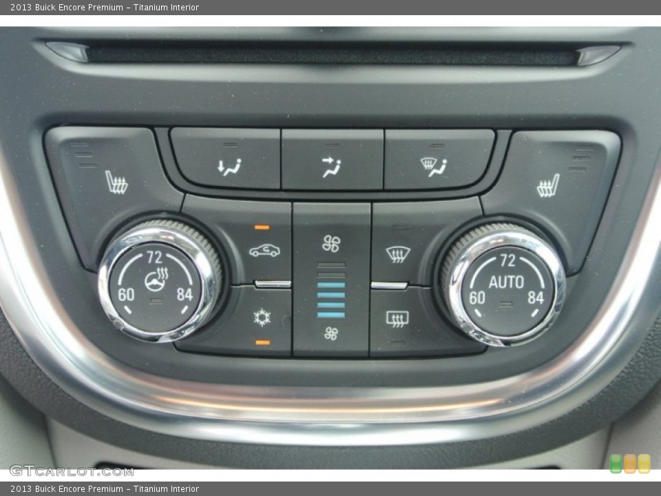 Titanium Interior Controls for the 2013 Buick Encore Premium #83695396