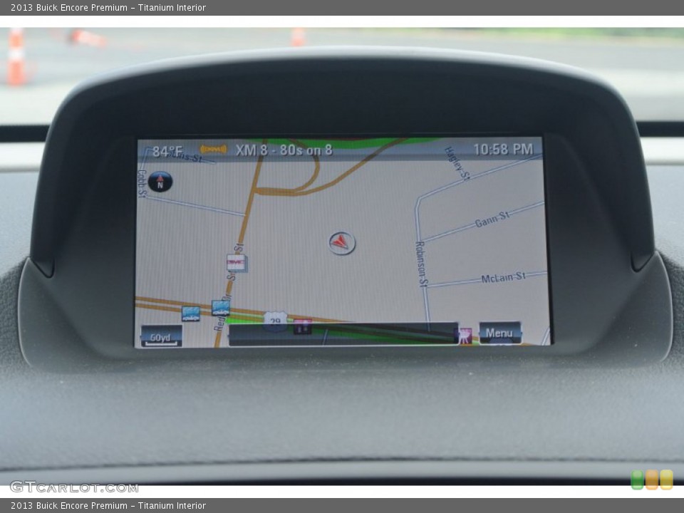 Titanium Interior Navigation for the 2013 Buick Encore Premium #83695447