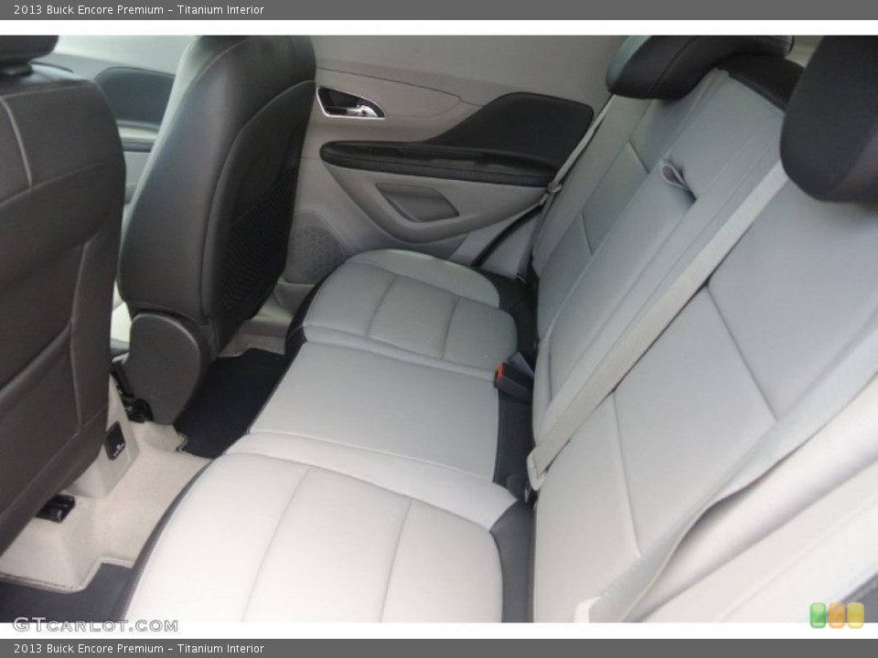 Titanium Interior Rear Seat for the 2013 Buick Encore Premium #83695519