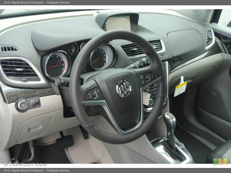 Titanium Interior Dashboard for the 2013 Buick Encore Premium #83695651