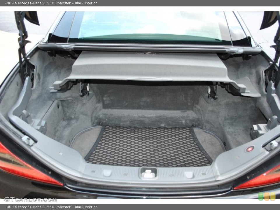 Black Interior Trunk for the 2009 Mercedes-Benz SL 550 Roadster #83695986