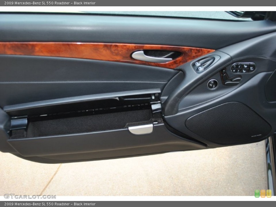 Black Interior Door Panel for the 2009 Mercedes-Benz SL 550 Roadster #83696019