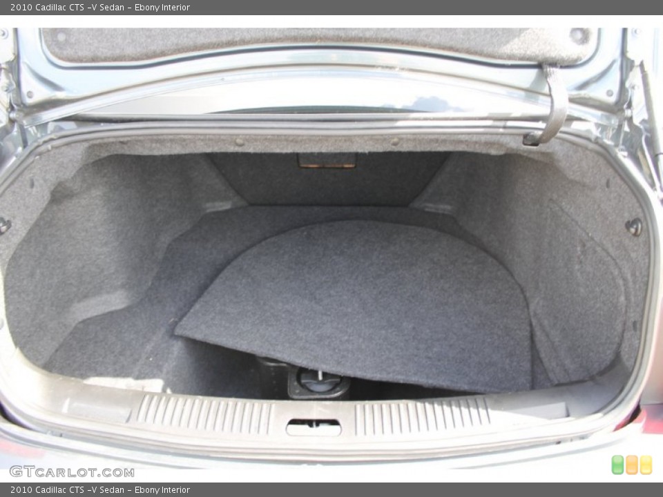 Ebony Interior Trunk for the 2010 Cadillac CTS -V Sedan #83701289