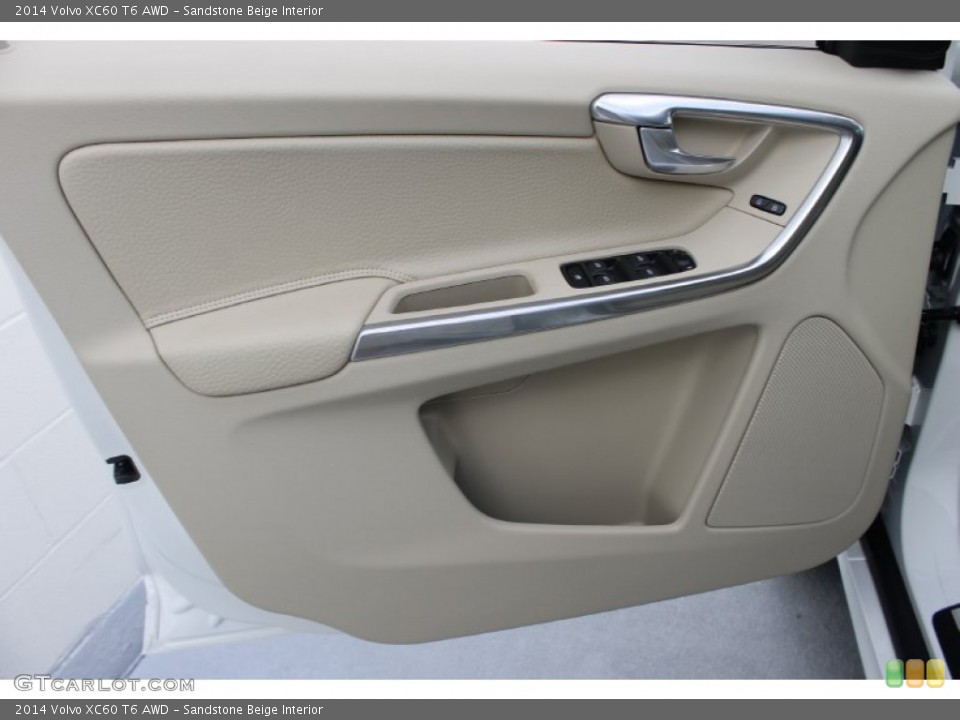 Sandstone Beige Interior Door Panel for the 2014 Volvo XC60 T6 AWD #83703244