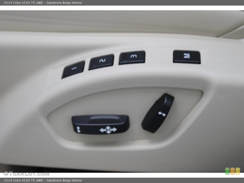 Sandstone Beige Interior Controls for the 2014 Volvo XC60 T6 AWD #83703322
