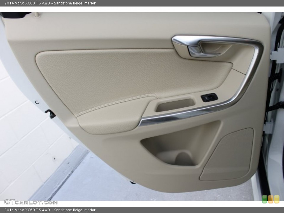 Sandstone Beige Interior Door Panel for the 2014 Volvo XC60 T6 AWD #83703589
