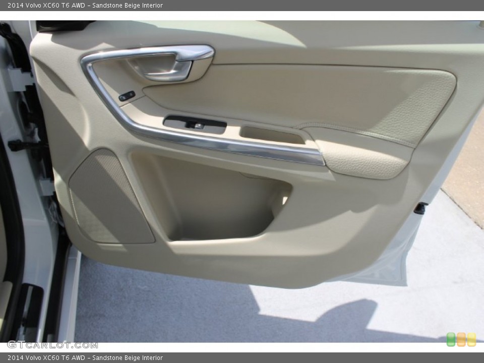 Sandstone Beige Interior Door Panel for the 2014 Volvo XC60 T6 AWD #83703728