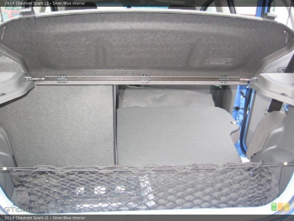 Silver/Blue Interior Trunk for the 2014 Chevrolet Spark LS #83703769