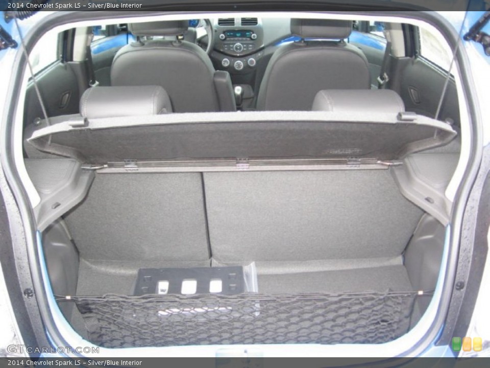 Silver/Blue Interior Trunk for the 2014 Chevrolet Spark LS #83703796
