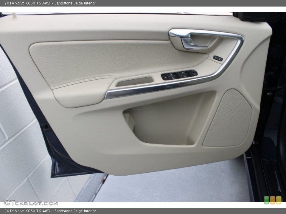 Sandstone Beige Interior Door Panel for the 2014 Volvo XC60 T6 AWD #83704084