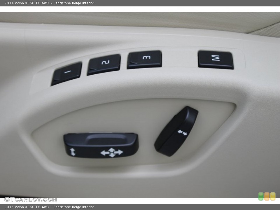 Sandstone Beige Interior Controls for the 2014 Volvo XC60 T6 AWD #83704150