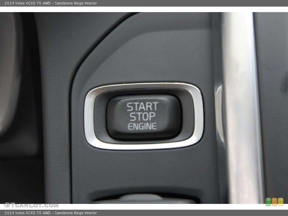 Sandstone Beige Interior Controls for the 2014 Volvo XC60 T6 AWD #83704211
