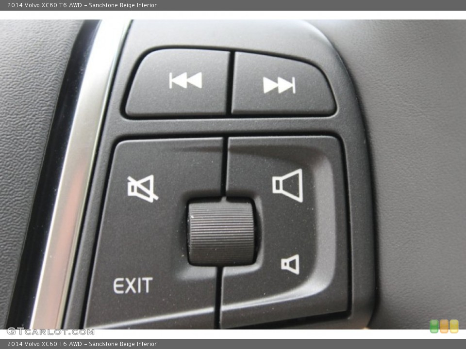 Sandstone Beige Interior Controls for the 2014 Volvo XC60 T6 AWD #83704375