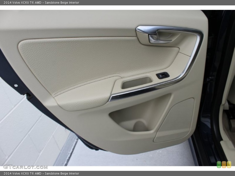 Sandstone Beige Interior Door Panel for the 2014 Volvo XC60 T6 AWD #83704399
