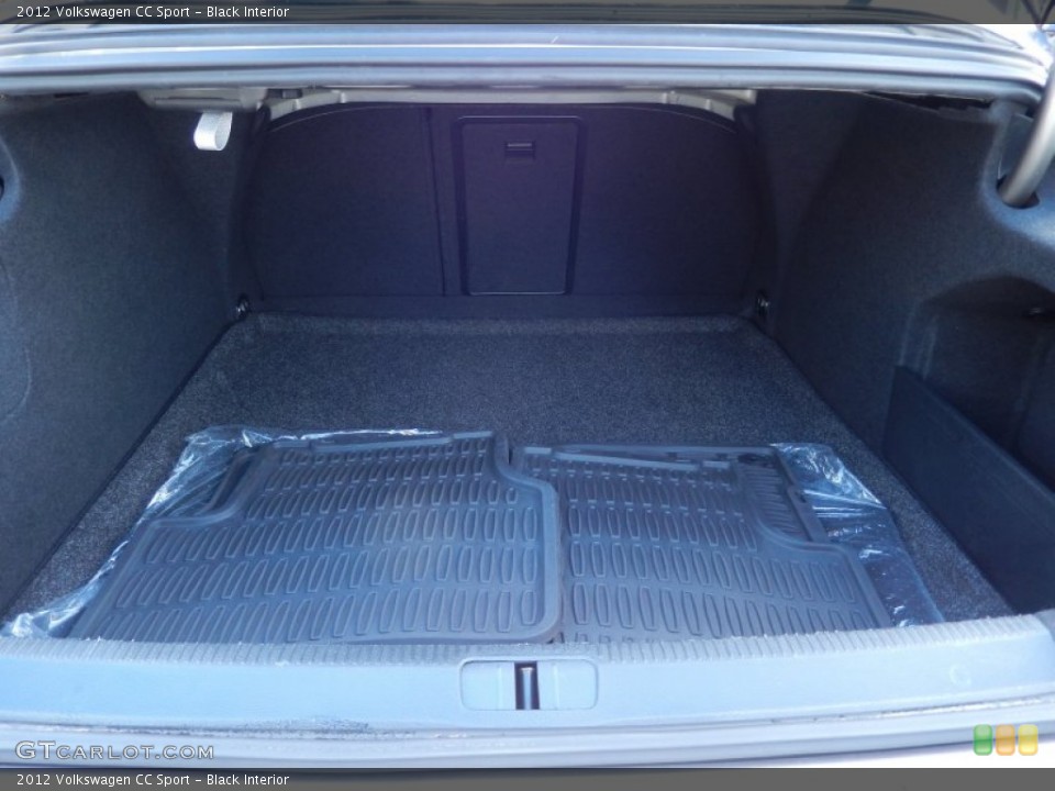 Black Interior Trunk for the 2012 Volkswagen CC Sport #83704858
