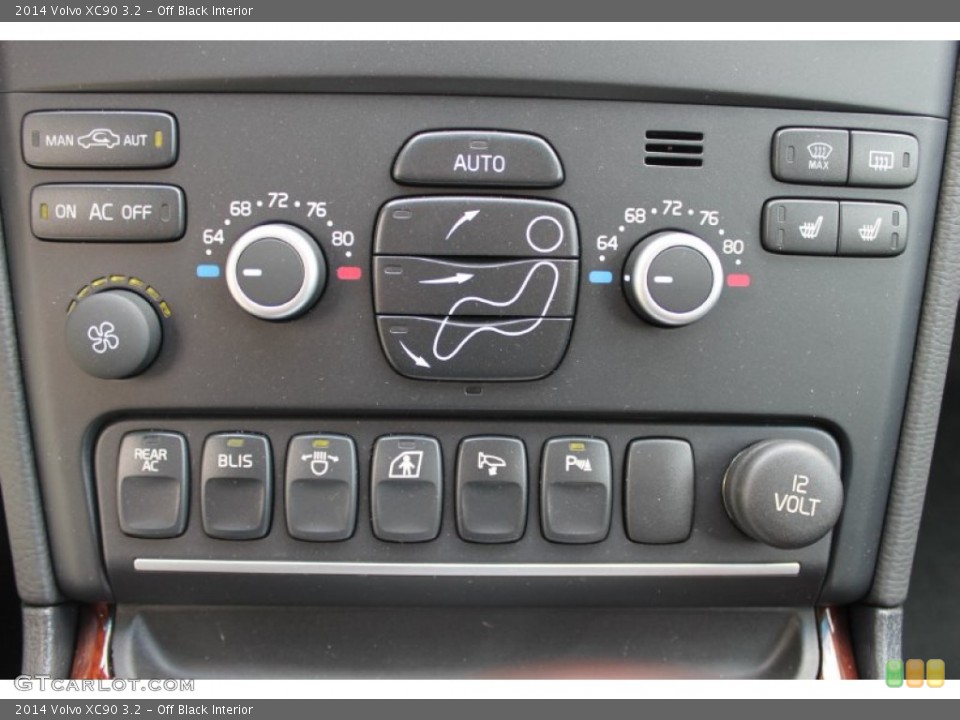 Off Black Interior Controls for the 2014 Volvo XC90 3.2 #83705134