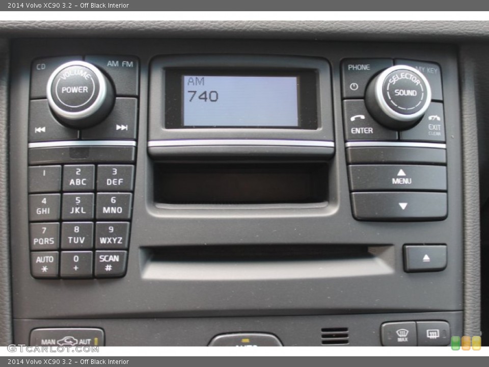 Off Black Interior Controls for the 2014 Volvo XC90 3.2 #83705905