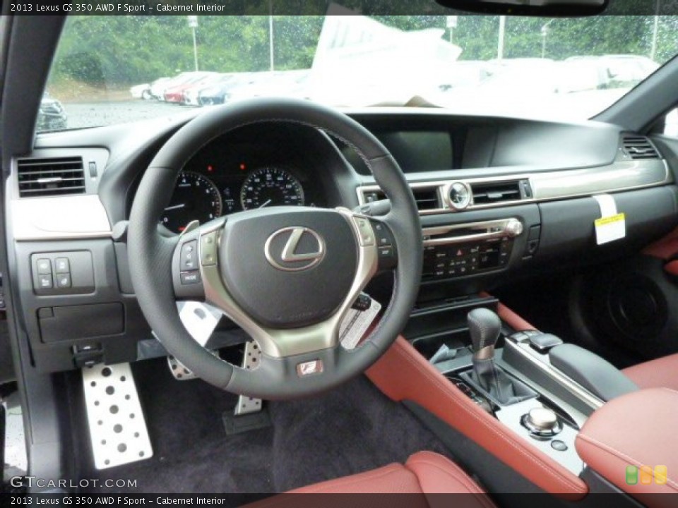 Cabernet Interior Dashboard for the 2013 Lexus GS 350 AWD F Sport #83713396