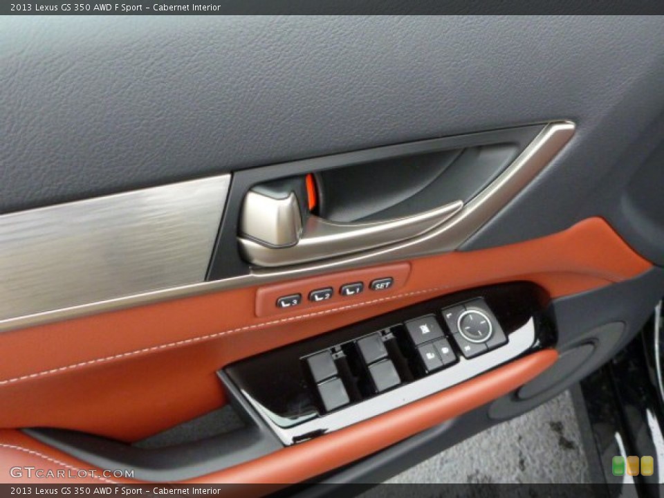 Cabernet Interior Door Panel for the 2013 Lexus GS 350 AWD F Sport #83713447