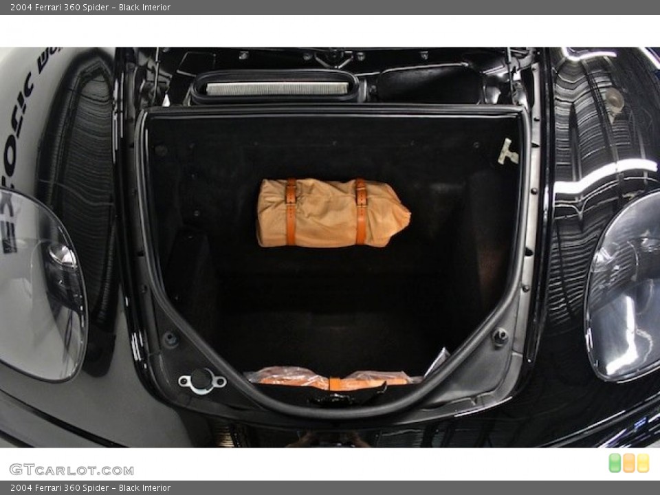 Black Interior Trunk for the 2004 Ferrari 360 Spider #83714992