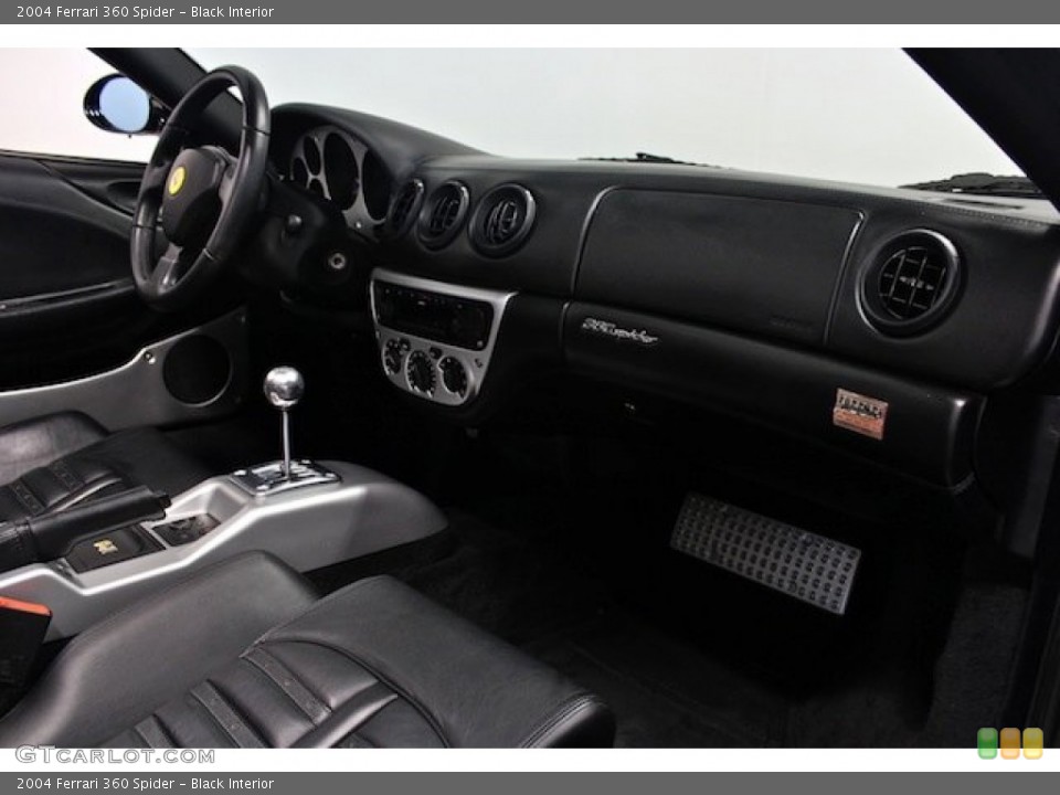 Black Interior Dashboard for the 2004 Ferrari 360 Spider #83715490