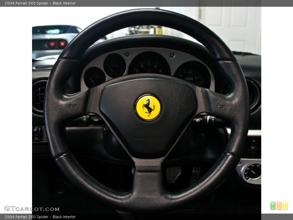 Black Interior Steering Wheel for the 2004 Ferrari 360 Spider #83715508