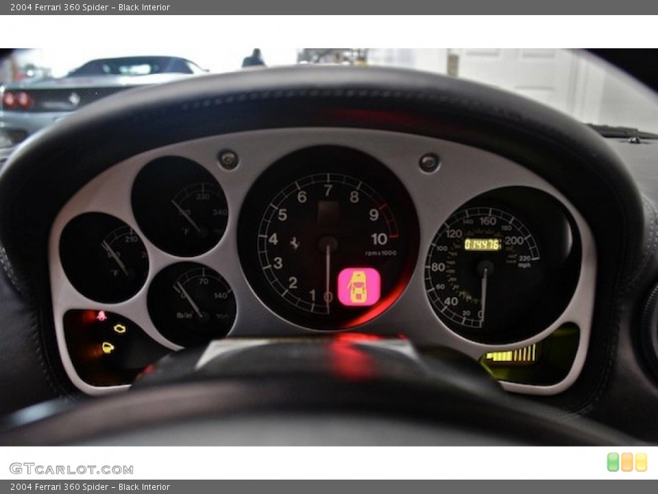 Black Interior Gauges for the 2004 Ferrari 360 Spider #83715526