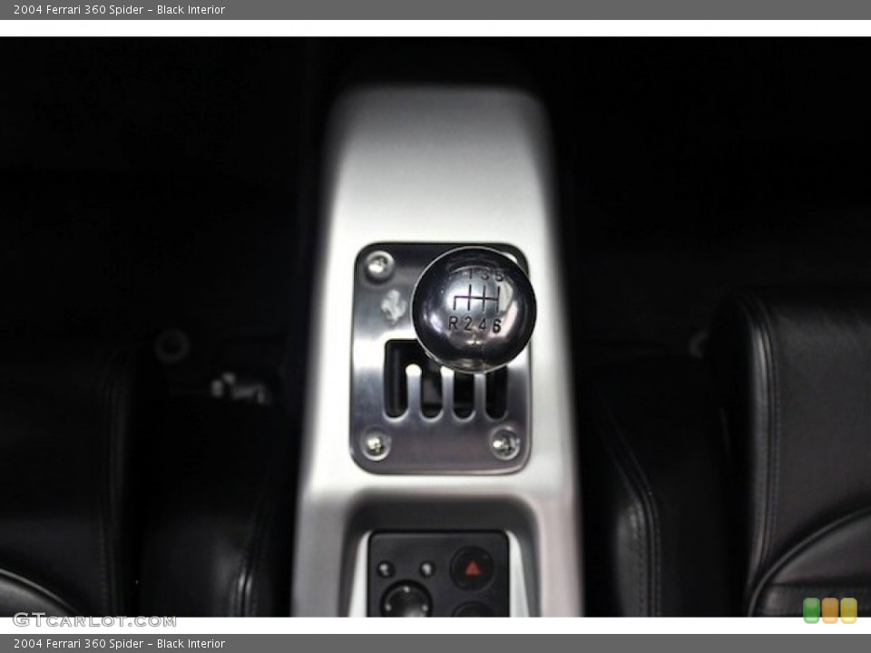 Black Interior Transmission for the 2004 Ferrari 360 Spider #83715661