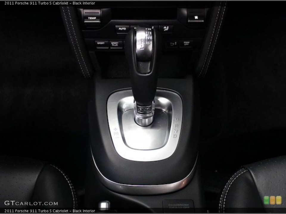 Black Interior Transmission for the 2011 Porsche 911 Turbo S Cabriolet #83716816