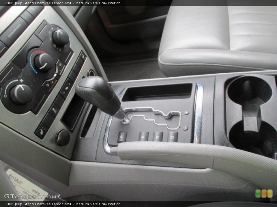 Medium Slate Gray Interior Transmission for the 2006 Jeep Grand Cherokee Laredo 4x4 #83717071
