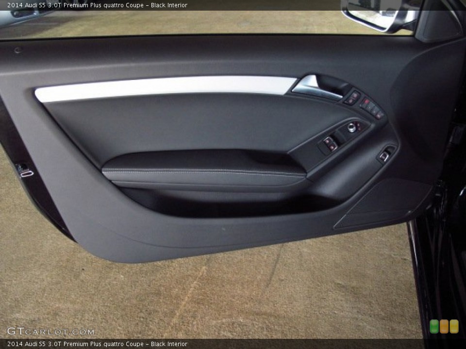 Black Interior Door Panel for the 2014 Audi S5 3.0T Premium Plus quattro Coupe #83717112