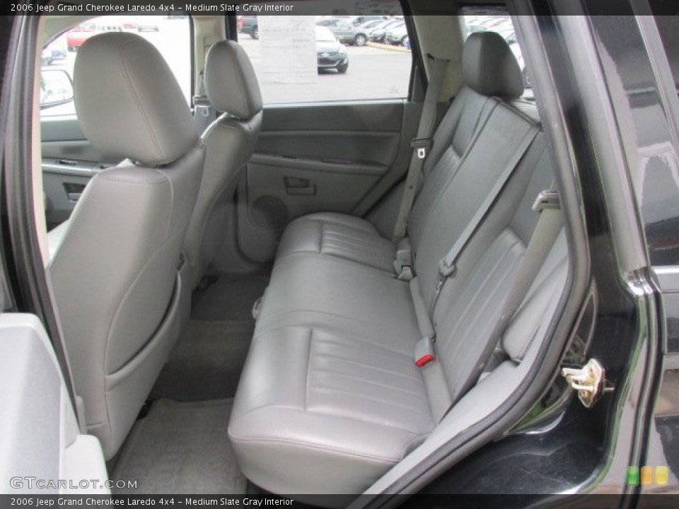 Medium Slate Gray Interior Rear Seat for the 2006 Jeep Grand Cherokee Laredo 4x4 #83717116