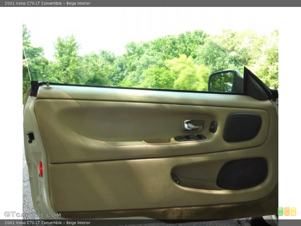 Beige Interior Door Panel for the 2001 Volvo C70 LT Convertible #83721745