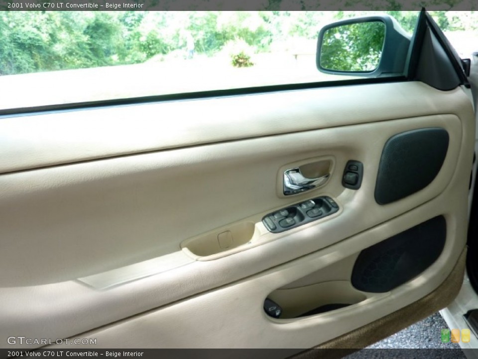 Beige Interior Door Panel for the 2001 Volvo C70 LT Convertible #83721754