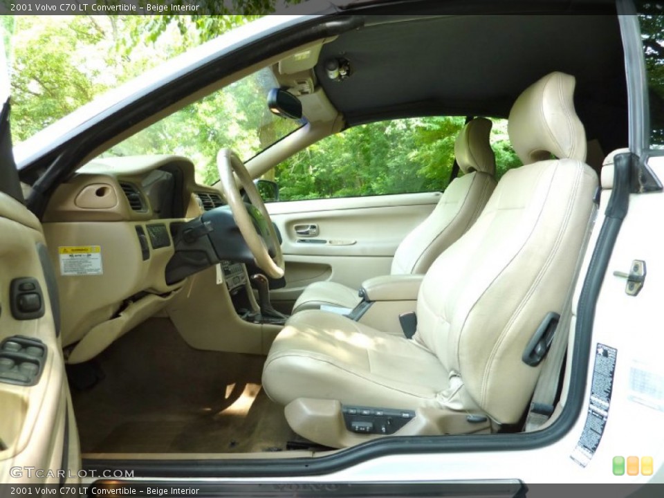 Beige Interior Photo for the 2001 Volvo C70 LT Convertible #83721766