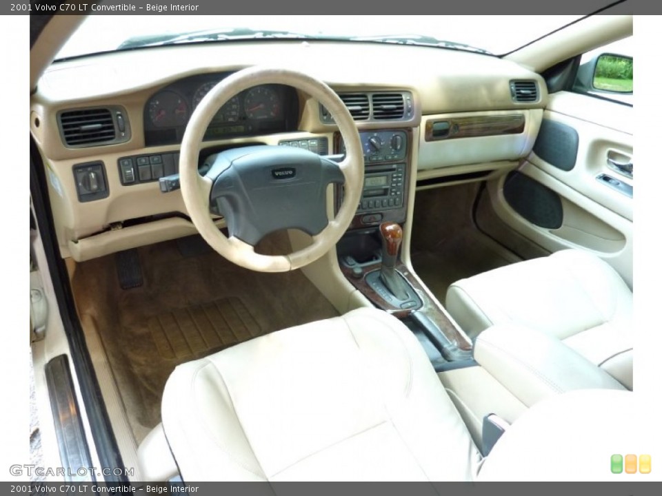 Beige 2001 Volvo C70 Interiors