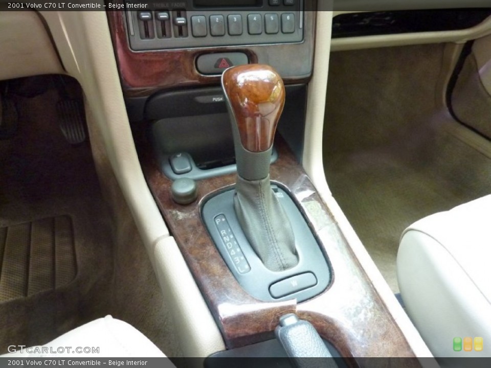 Beige Interior Transmission for the 2001 Volvo C70 LT Convertible #83721826