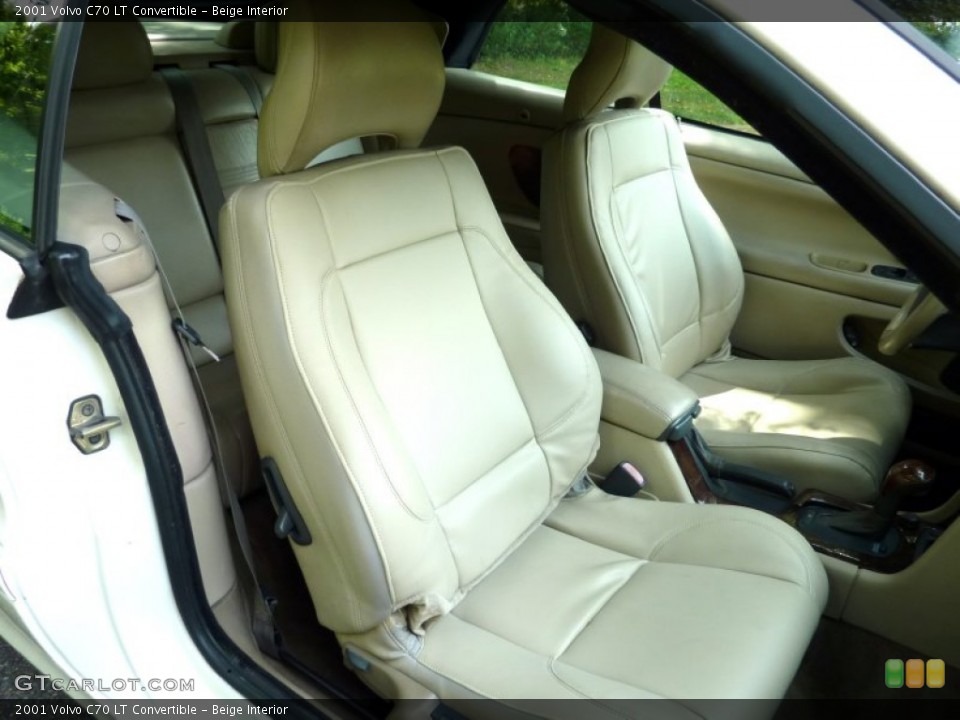 Beige Interior Front Seat for the 2001 Volvo C70 LT Convertible #83721836