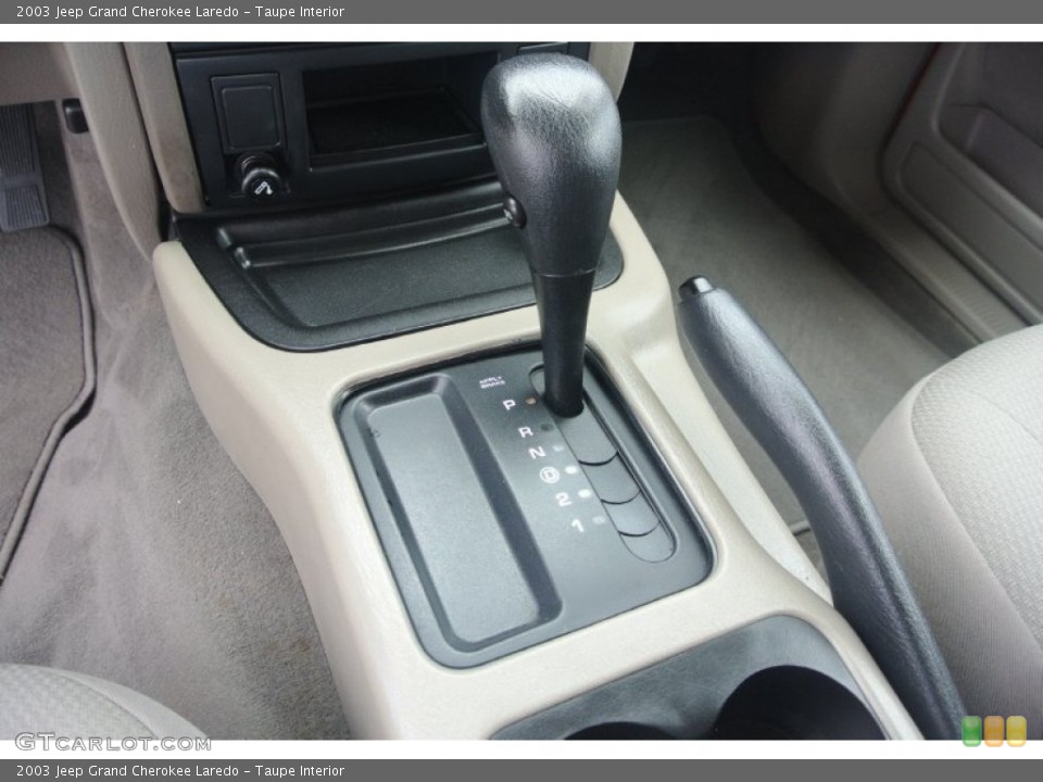 Taupe Interior Transmission for the 2003 Jeep Grand Cherokee Laredo #83723107