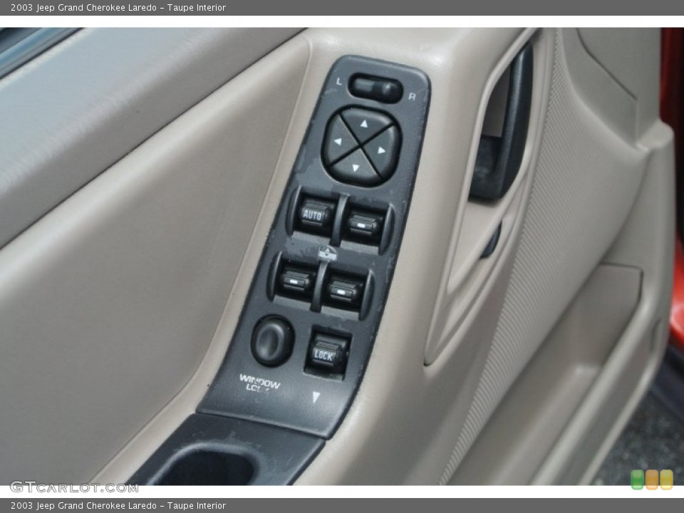 Taupe Interior Controls for the 2003 Jeep Grand Cherokee Laredo #83723167