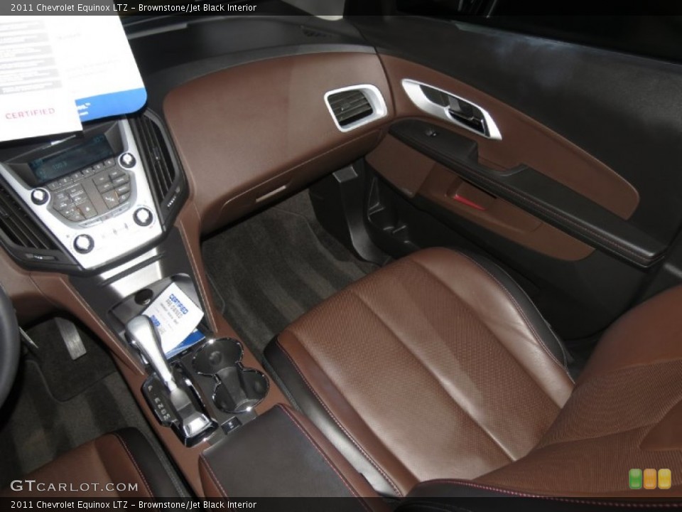 Brownstone/Jet Black Interior Photo for the 2011 Chevrolet Equinox LTZ #83726536