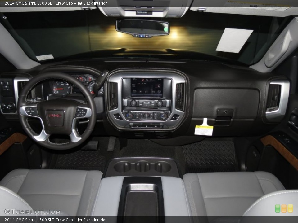 Jet Black Interior Dashboard for the 2014 GMC Sierra 1500 SLT Crew Cab #83729287