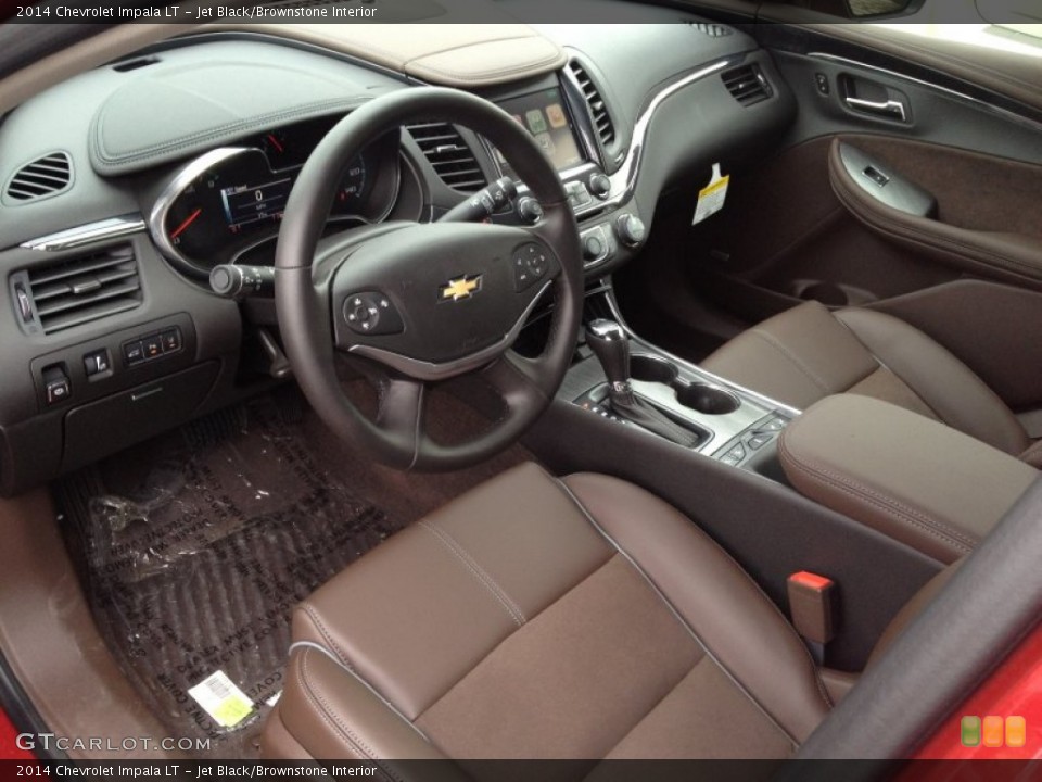Jet Black/Brownstone 2014 Chevrolet Impala Interiors