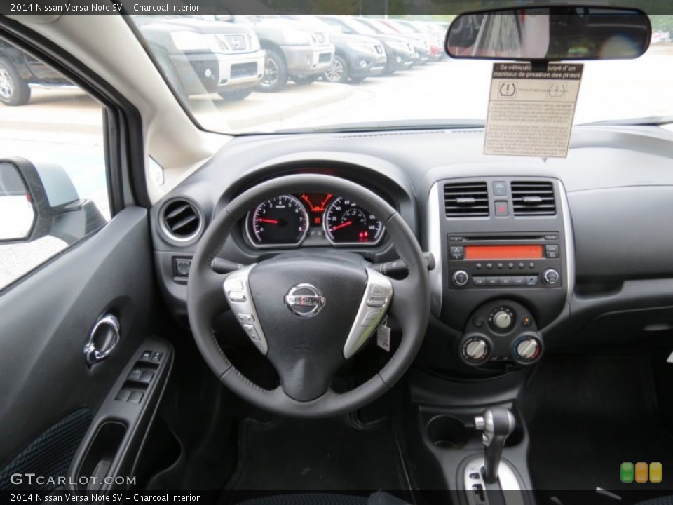 Charcoal Interior Dashboard for the 2014 Nissan Versa Note SV #83730226