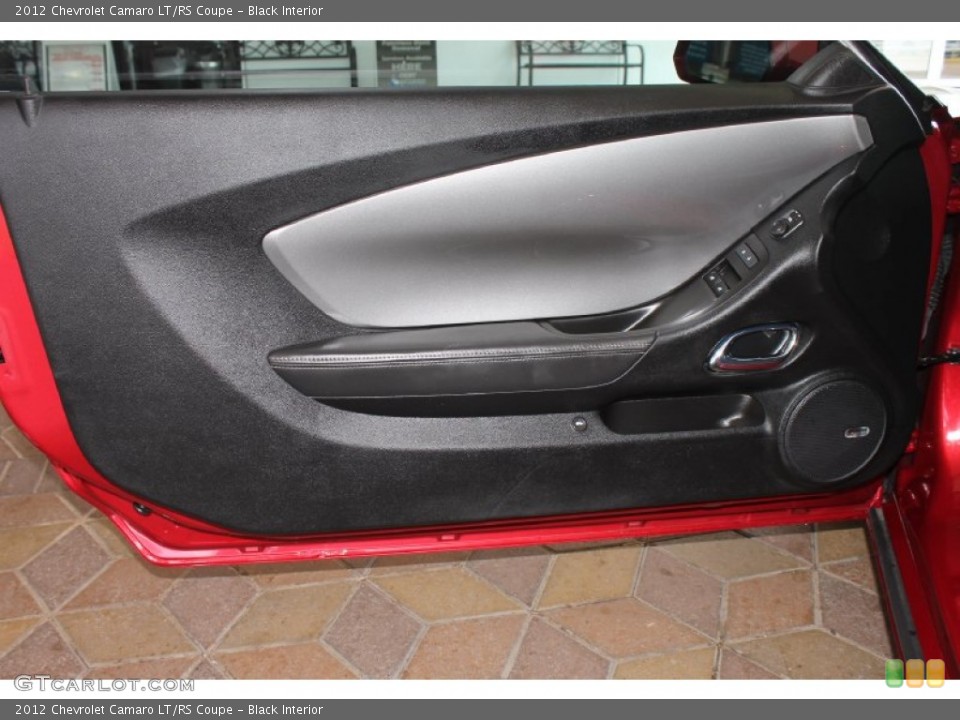 Black Interior Door Panel for the 2012 Chevrolet Camaro LT/RS Coupe #83730301