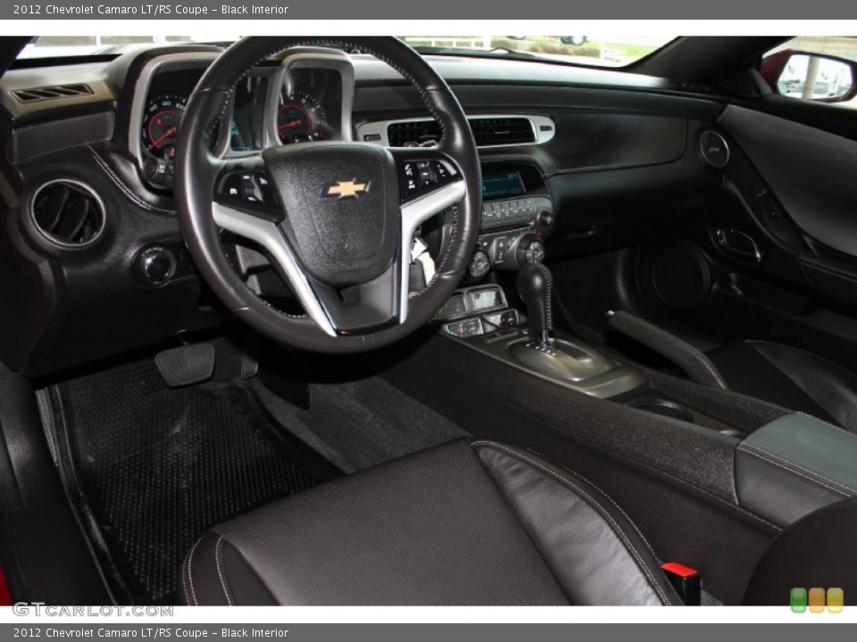 Black Interior Prime Interior for the 2012 Chevrolet Camaro LT/RS Coupe #83730328