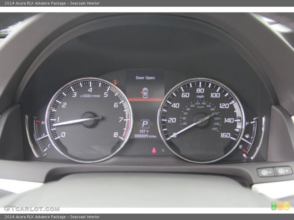 Seacoast Interior Gauges for the 2014 Acura RLX Advance Package #83731894