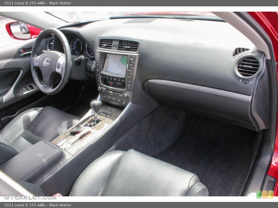Black Interior Dashboard for the 2011 Lexus IS 250 AWD #83734327
