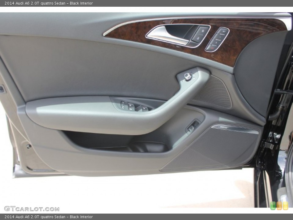 Black Interior Door Panel for the 2014 Audi A6 2.0T quattro Sedan #83736988