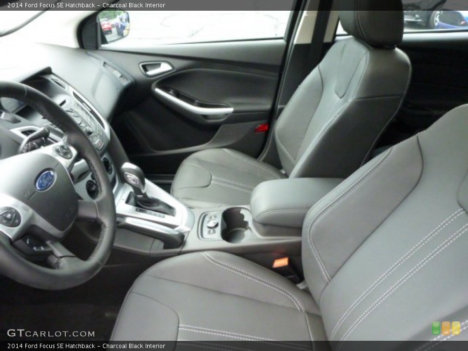 Charcoal Black Interior Front Seat for the 2014 Ford Focus SE Hatchback #83741482
